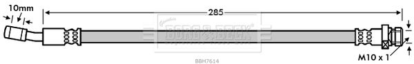 BORG & BECK Jarruletku BBH7614